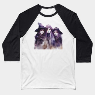 3 goth witches Baseball T-Shirt